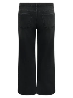 CARJULLES Mittlere Taille Weiter Beinschnitt Jeans