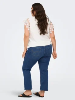 CARKENYA Mittlere Taille cropped Flared Jeans