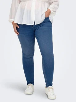CARLUNA Hohe Taille Skinny Fit Jeans