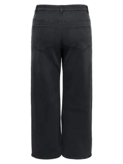 CARMADISON Hohe Taille Weiter Beinschnitt Jeans
