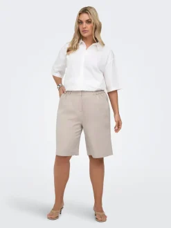 CARMIA Hohe Taille Normal geschnitten Shorts