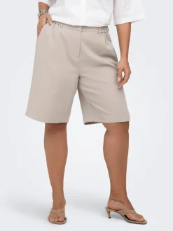 CARMIA Hohe Taille Normal geschnitten Shorts