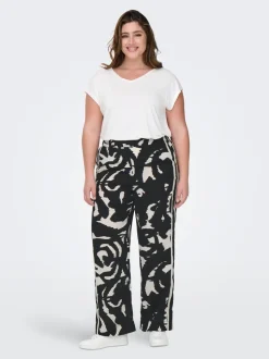 CARNICON Normal geschnitten Hose mit weitem Beinschnitt