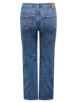 CARRADISON Hohe Taille Weiter Beinschnitt Jeans