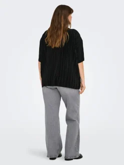 CARRAVENNA Plissiertes Top