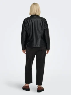 CARROBBER Kunstleder Jacke