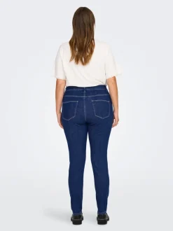 CARROSE Hohe Taille Skinny Fit Jeans