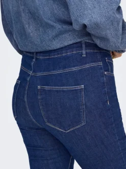 CARROSE Hohe Taille Skinny Fit Jeans