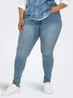 CARROSE Hohe Taille Skinny Fit Jeans