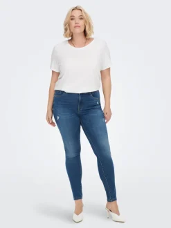 CARSALLY Mittlere Taille Skinny Fit Jeans