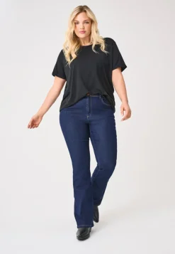 CARSALLY Hohe Taille Flared Jeans