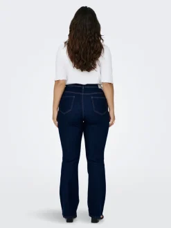 CARSALLY Hohe Taille Flared Jeans