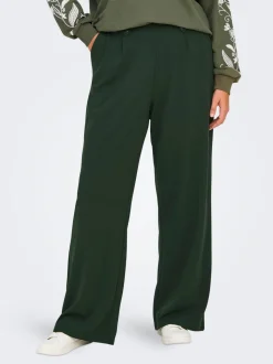 CARSANIA Normal geschnitten Hose mit weitem Beinschnitt