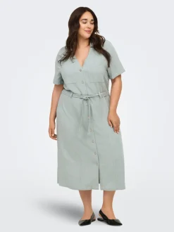 CARSIESTA Leinen Langes Kleid