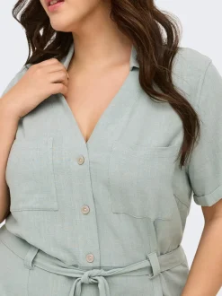CARSIESTA Leinen Langes Kleid