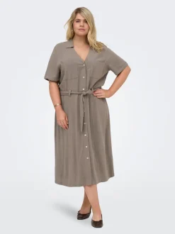 CARSIESTA Leinen Langes Kleid