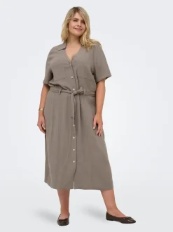CARSIESTA Leinen Langes Kleid