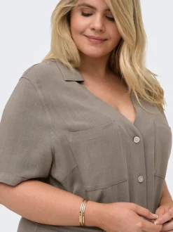 CARSIESTA Leinen Langes Kleid