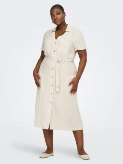 CARSIESTA Leinen Langes Kleid