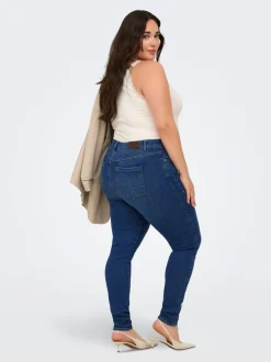 CARSNOW Hohe Taille Skinny Fit Jeans
