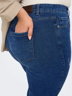 CARSNOW Hohe Taille Skinny Fit Jeans