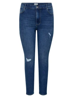 CARSNOW Hohe Taille Skinny Fit Jeans