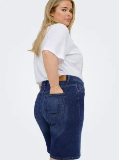 CARSONNY Hohe Taille Normal geschnitten Jeans-Shorts