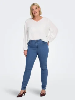 CARSTORM Hohe Taille Skinny Fit Jeans