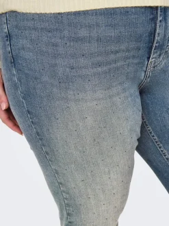 CARSUI Hohe Taille Slim Fit Jeans