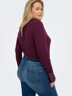 CARSUI Mittlere Taille Slim Fit Knöchellang Jeans