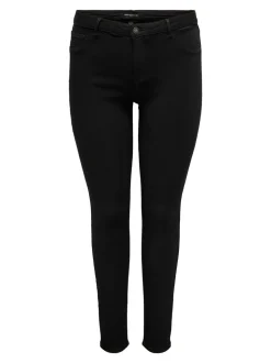CARTHUNDER Mittlere Taille Skinny Fit Jeans