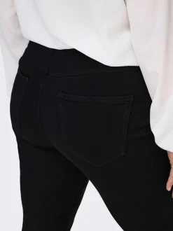 CARTHUNDER Mittlere Taille Skinny Fit Jeans