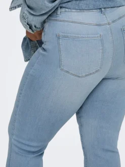 CARTHUNDER Mittlere Taille Skinny Fit Jeans