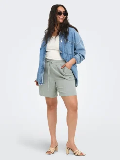 CARTHYRA Hohe Taille Normal geschnitten Shorts