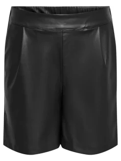 CARTILA Normal geschnitten Shorts aus Kunstleder