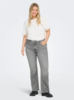 CARWILLY Hohe Taille Flared Jeans