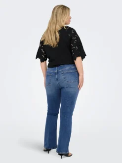 CARWILLY Hohe Taille Flared Jeans