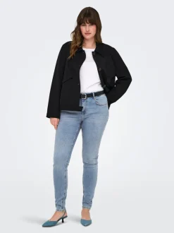 CARWILLY Mittlere Taille Skinny Fit Jeans