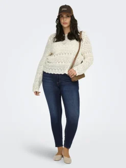 CARWILLY Skinny Fit Knöchellang Jeans