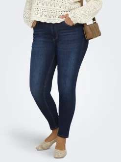CARWILLY Skinny Fit Knöchellang Jeans
