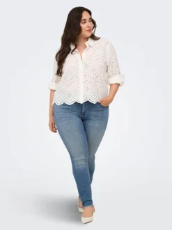 CARWILLY Skinny Fit Knöchellang Jeans