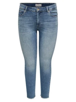 CARWILLY Skinny Fit Knöchellang Jeans