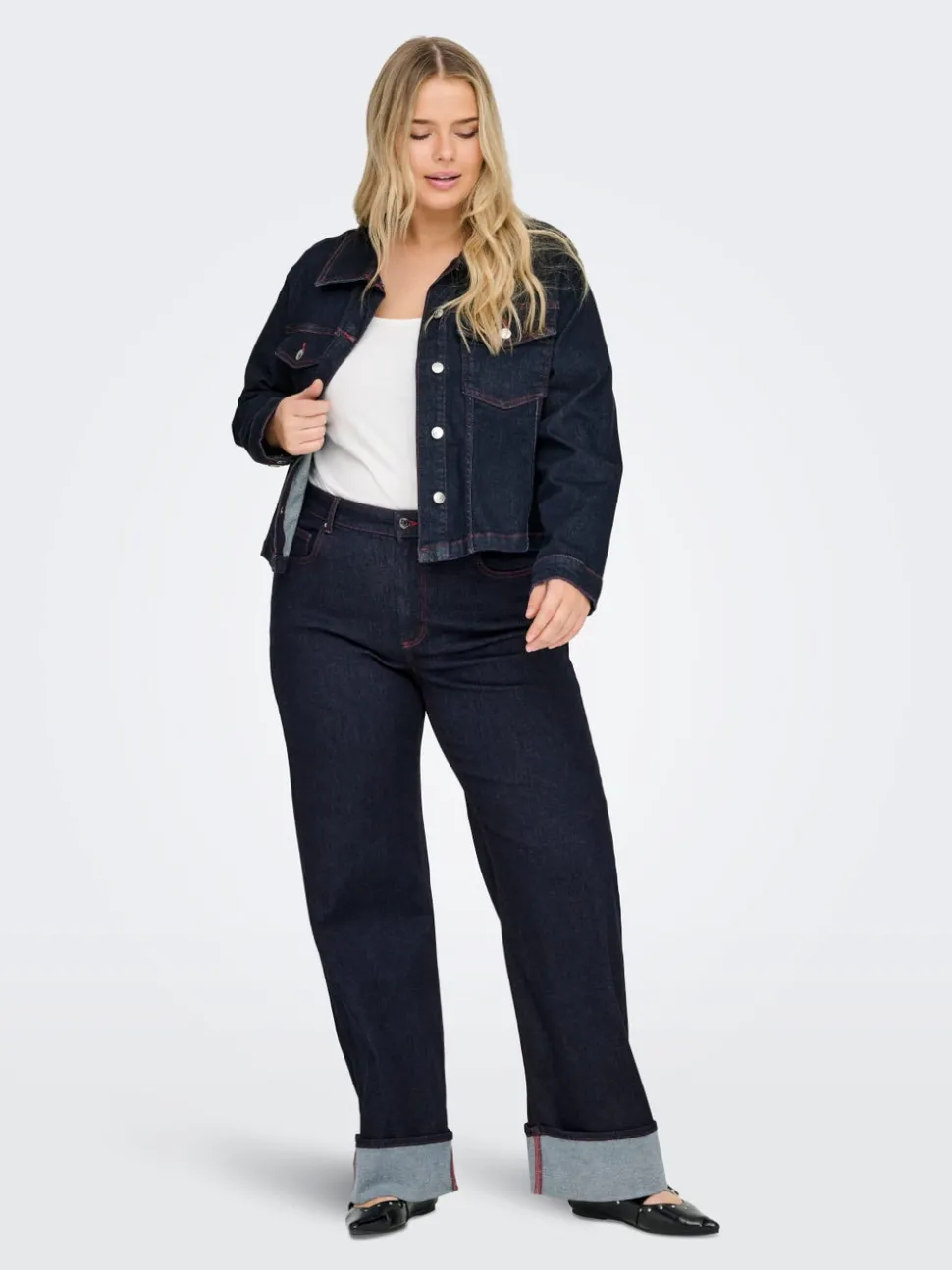 CARWILLY Weiter Beinschnitt Jeans