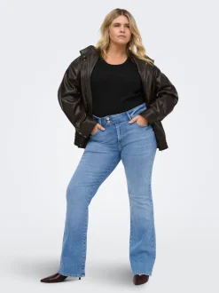 CARWILLY Hohe Taille Flared Jeans