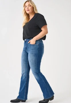 CARWILLY Hohe Taille Flared Jeans