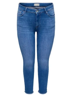 CARWILLY Mid Rise Skinny Fit Jeans