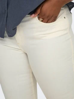 CARWILLY Mittlere Taille capri Skinny Fit Jeans