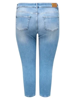 CARWILLY Mittlere Taille capri Skinny Fit Jeans