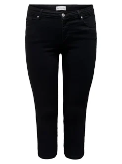 CARWILLY Mittlere Taille capri Skinny Fit Jeans