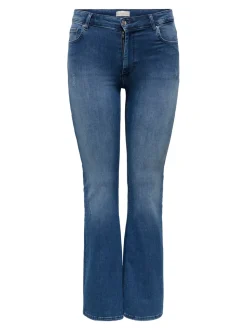 CARWILLY Mittlere Taille Flared Jeans